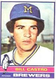 1976 Topps Baseball Cards      293     Bill Castro RC